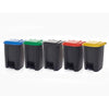 Pedal Bins with Coloured Lids 50 Litres