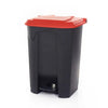 Pedal Bins with Coloured Lids 80 Litres