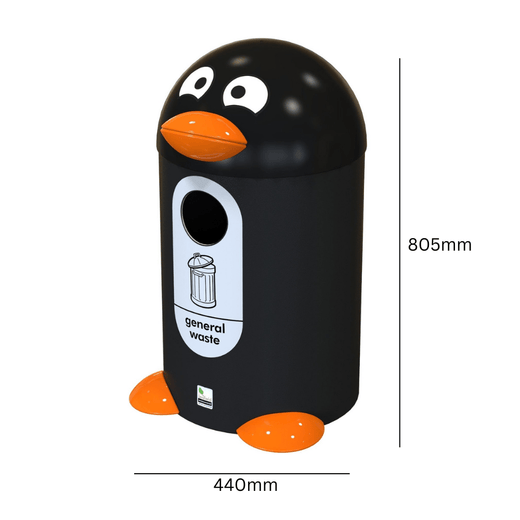 Penguin Buddy Recycling Bin 55 Litres