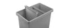 Durable 3 Compartment Recycling Bin with Colour Co-ordinated Lids