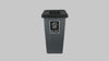 Freestanding Colour Coded Recycling Bin Available in 3 Sizes