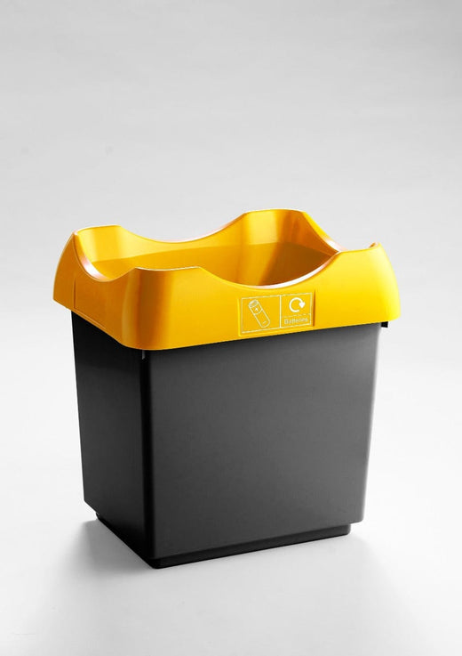 30 Litre Recycling Bin with Colour Coded Lids