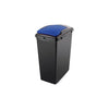 40 Litre Slimline Recycling Bin with Sticker