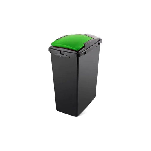 40 Litre Slimline Recycling Bin with Sticker