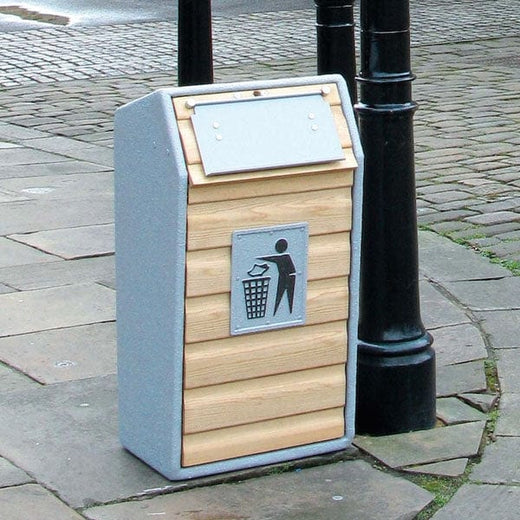 Single Wood Recycling Unit - 105 Litre