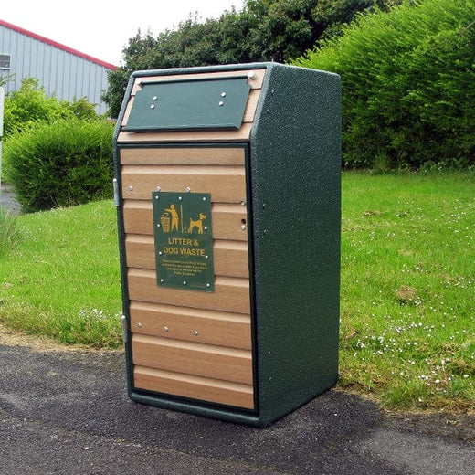 Single Wood Recycling Unit - 105 Litre