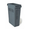 Slim Jim Waste Container with Venting Channels 60.5 Litres