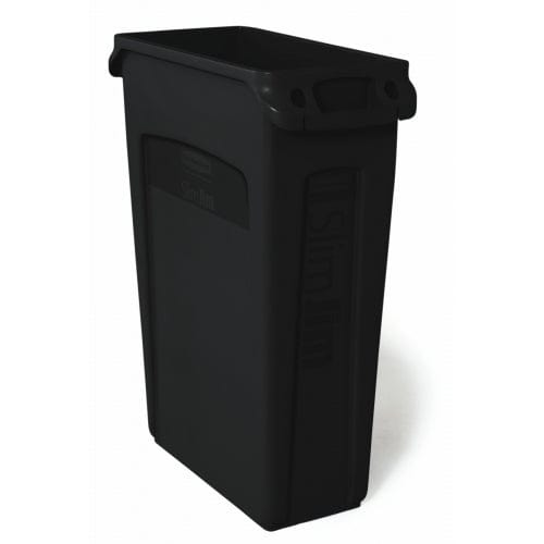 Slim Jim Waste Container with Venting Channels - 87 Litres