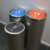 Torpedo Swing Lid Recycling Bin - Available in 3 Sizes