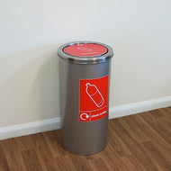 Torpedo Swing Lid Recycling Bin - Available in 3 Sizes