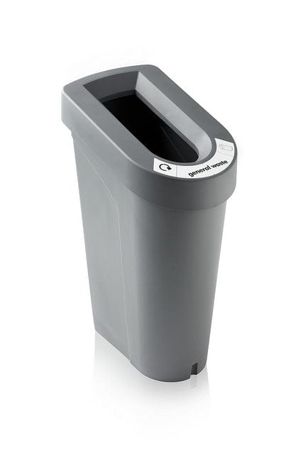 Recycling Bin with Sticker Sheet and Optional Coloured Lid Insert (70 Litres)