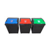 50 Litre Recycling Bin and Lid with Recycling Sticker